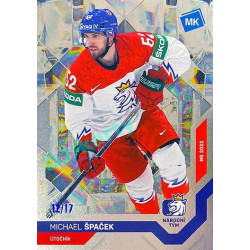 2021/22 MK reprezentace #053 Michael Špaček MS Universe level 3 xx/17