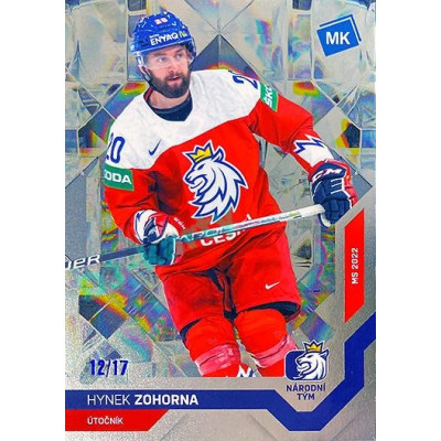 2021/22 MK reprezentace #057 Hynek Zohorna MS Universe level 3 xx/17
