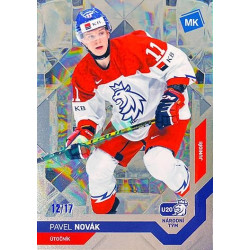 2021/22 MK reprezentace #068 Pavel Novák U20 Universe level 3 xx/17