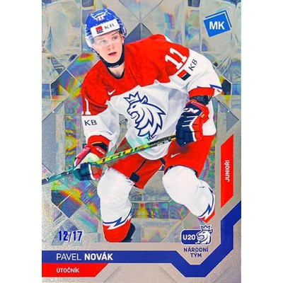 2021/22 MK reprezentace #068 Pavel Novák U20 Universe level 3 xx/17