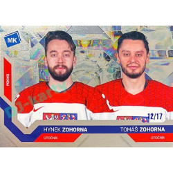 2021/22 MK reprezentace #099 H. Zohorna / T. Zohorna ZOH Universe level 3 xx/17
