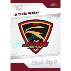 2022/23 Goal Cards Chance Liga 1. série #04 LHK Jestřábi Prostějov Club Logo