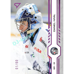 2024/25 Sportzoo ELH 1. serie #109 Daniel Král Purple Iceberg xx/60