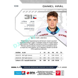 2024/25 Sportzoo ELH 1. serie #109 Daniel Král