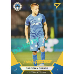2021/22 Sportzoo Fortuna Liga 2. série #254 Christian Frýdek Gold xx/99
