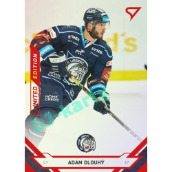 2021/22 Sportzoo TIPSPORT ELH 2. série #281 Adam Dlouhý Red xx/49