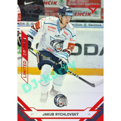 2021/22 Sportzoo TIPSPORT ELH 2. série #282 Jakub Rychlovský Red xx/49