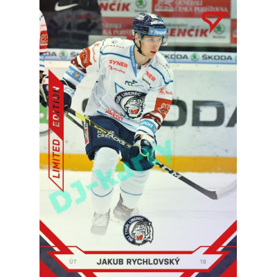 2021/22 Sportzoo TIPSPORT ELH 2. série #282 Jakub Rychlovský Red xx/49