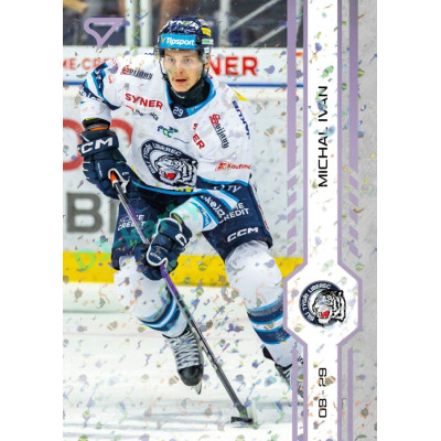 2024/25 Sportzoo ELH 1. serie #114 Michal Ivan Puck Marks