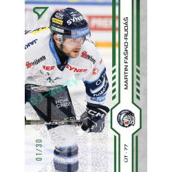 2024/25 Sportzoo ELH 1. serie #119 Martin Faško-Rudáš Green Glitter xx/30