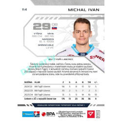 2024/25 Sportzoo ELH 1. serie #114 Michal Ivan