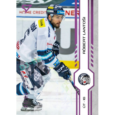 2024/25 Sportzoo ELH 1. serie #121 Róbert Lantoši Purple Iceberg xx/60