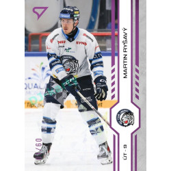 2024/25 Sportzoo ELH 1. serie #123 Martin Ryšavý Purple Iceberg xx/60