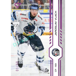 2024/25 Sportzoo ELH 1. serie #125 Jaroslav Vlach Purple Iceberg xx/60