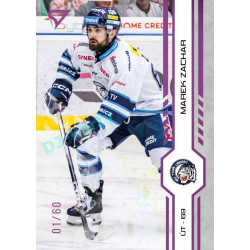 2024/25 Sportzoo ELH 1. serie #126 Marek Zachar Purple Iceberg xx/60
