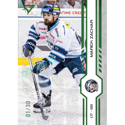 2024/25 Sportzoo ELH 1. serie #126 Marek Zachar Green Glitter xx/30