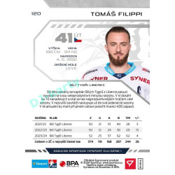 2024/25 Sportzoo ELH 1. serie #120 Tomáš Filippi