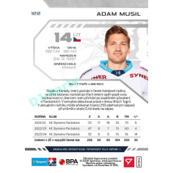 2024/25 Sportzoo ELH 1. serie #122 Adam Musil