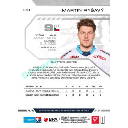 2024/25 Sportzoo ELH 1. serie #123 Martin Ryšavý
