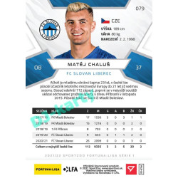 2021/22 Sportzoo Fortuna Liga Matěj Chaluš #79