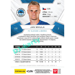 2021/22 Sportzoo Fortuna Liga Jan Mikula #81