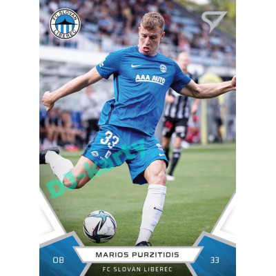 2021/22 Sportzoo Fortuna Liga Marios Purzitidis #82