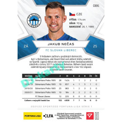 2021/22 Sportzoo Fortuna Liga Jakub Nečas #86