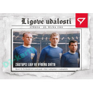 2023 Sportzoo Dekády fotbalové ligy #LU-005 Zástupci ligy ve výběru světa Ligové události