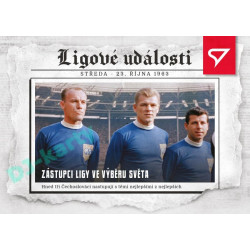 2023 Sportzoo Dekády fotbalové ligy #LU-005 Zástupci ligy ve výběru světa Ligové události
