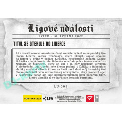 2023 Sportzoo Dekády fotbalové ligy #LU-009 Titul se stěhuje do Liberce Ligové události