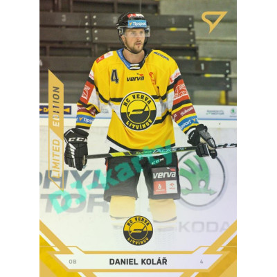 2021/22 Sportzoo TIPSPORT ELH 2. série #346 Daniel Kolář Gold xx/19