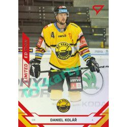 2021/22 Sportzoo TIPSPORT ELH 2. série #346 Daniel Kolář Red xx/49