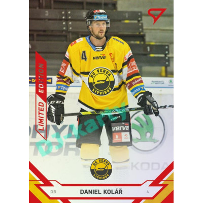 2021/22 Sportzoo TIPSPORT ELH 2. série #346 Daniel Kolář Red xx/49