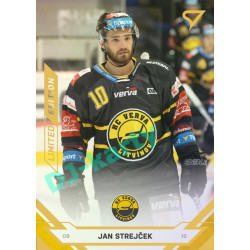 2021/22 Sportzoo TIPSPORT ELH 2. série #347 Jan Strejček Gold xx/19