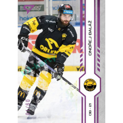 2024/25 Sportzoo ELH 1. serie #057 Ondřej Baláž Purple Iceberg xx/60