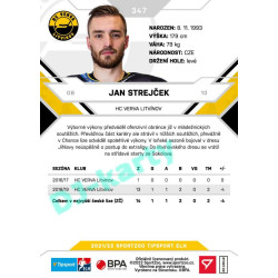 2021/22 Sportzoo TIPSPORT ELH 2. série #347 Jan Strejček