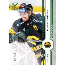 2024/25 Sportzoo ELH 1. serie #058 Marek Baránek Green Glitter xx/30