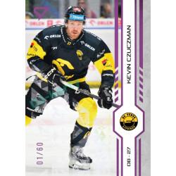 2024/25 Sportzoo ELH 1. serie #059 Kevin Czuczman Purple Iceberg xx/60