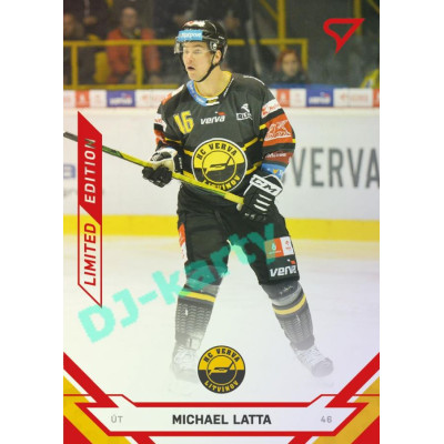 2021/22 Sportzoo TIPSPORT ELH 2. série #351 Michael Latta Red xx/49