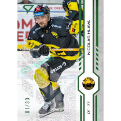 2024/25 Sportzoo ELH 1. serie #065 Nicolas Hlava Green Glitter xx/30