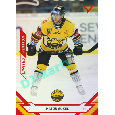 2021/22 Sportzoo TIPSPORT ELH 2. série #352 Matúš Sukeľ Red xx/49