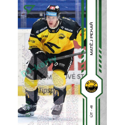 2024/25 Sportzoo ELH 1. serie #070 Matěj Pekař Green Glitter xx/30