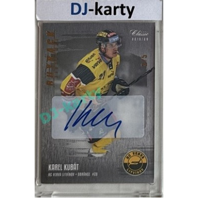 Buyback Signature OFS 19/20 #189 Silver Rainbow Karel Kubát x/5
