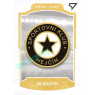 2023 Sportzoo Dekády fotbalové ligy #L-003 SK HEJČÍN Vývoj klubového loga