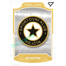 2023 Sportzoo Dekády fotbalové ligy #L-003 SK HEJČÍN Vývoj klubového loga