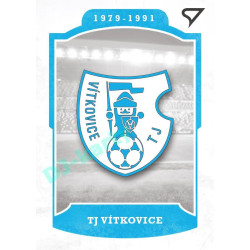 2023 Sportzoo Dekády fotbalové ligy #L-008 TJ VÍTKOVICE Vývoj klubového loga