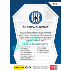 2021/22 Sportzoo Fortuna Liga SK Sigma Olomouc #TL16 Team Logo