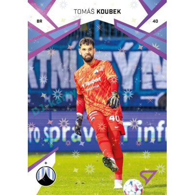 2024/25 Sportzoo Chance Liga 2. série #281 Tomáš Koubek Cosmic Pink