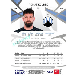 2024/25 Sportzoo Chance Liga 2. série #281 Tomáš Koubek