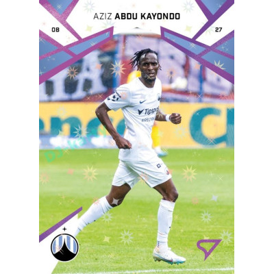 2024/25 Sportzoo Chance Liga 2. série #282 Aziz Abdu Kayondo Cosmic Pink